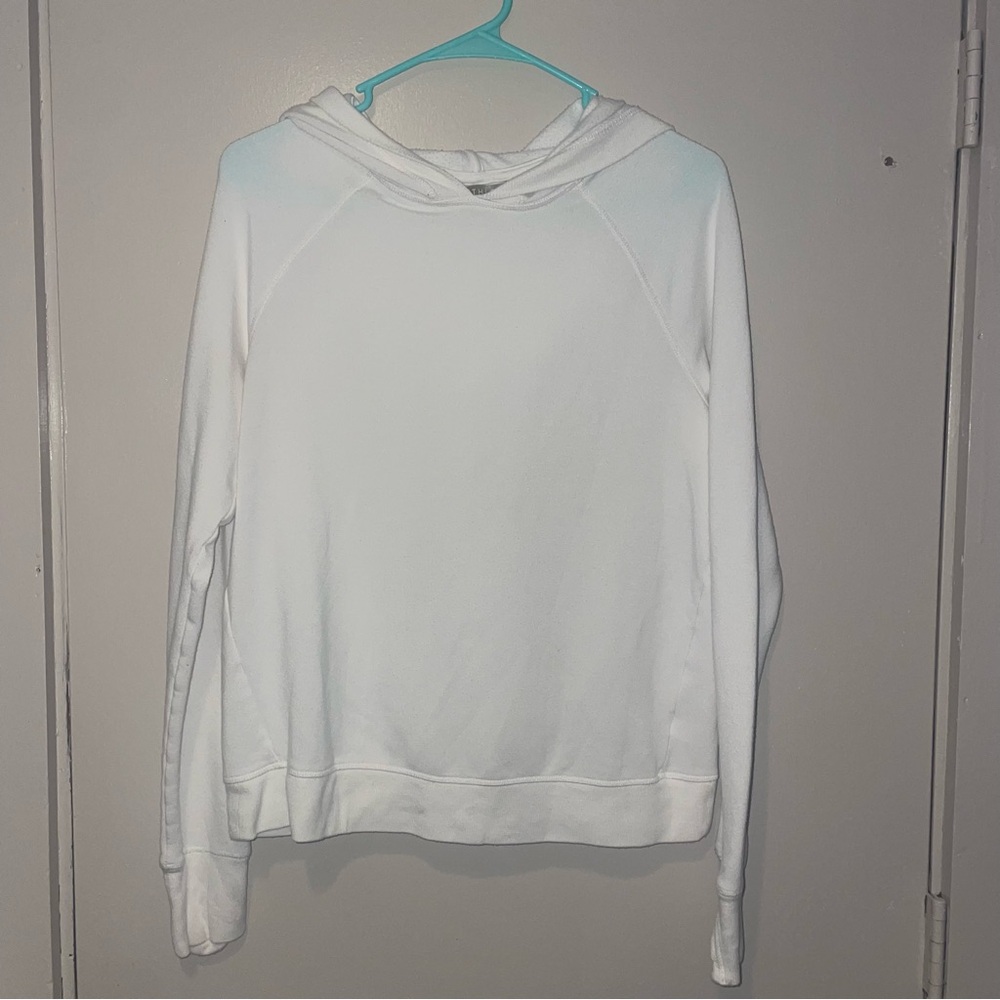 Athleta White Hoodie